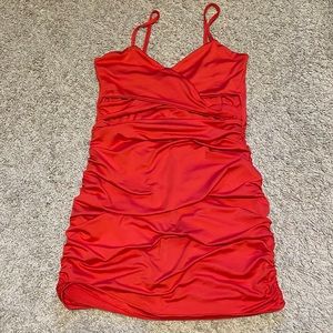 Red dress size medium